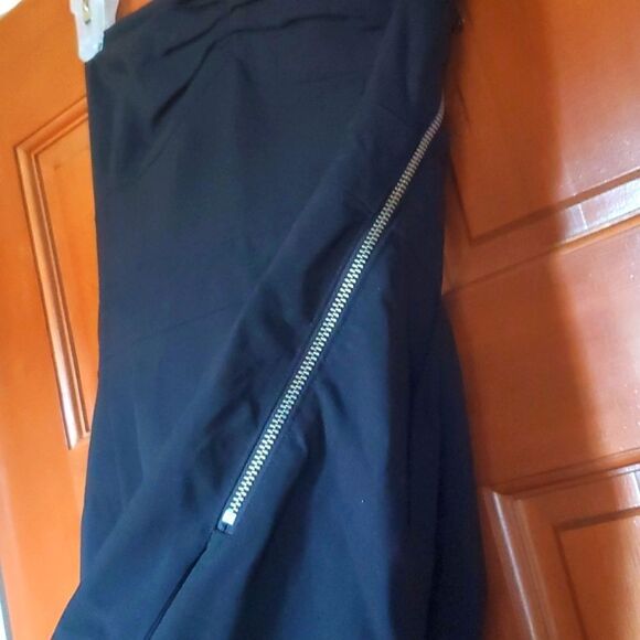 WILFRED, Black Strapless Cocktail Dress, Worn 1x Size 4 - Picture 5 of 9